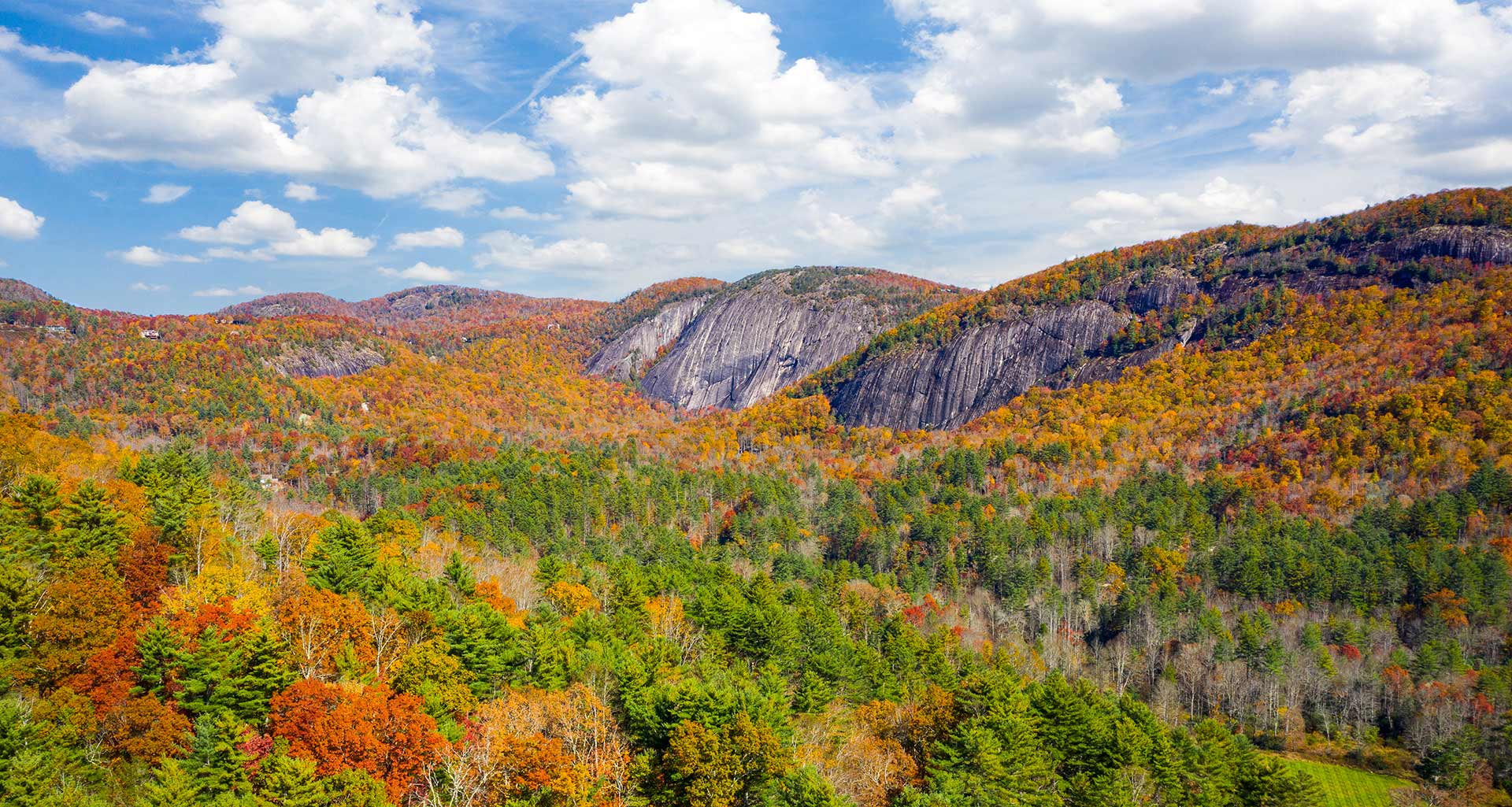 Bald Rock Mountain in Western North Carolina.